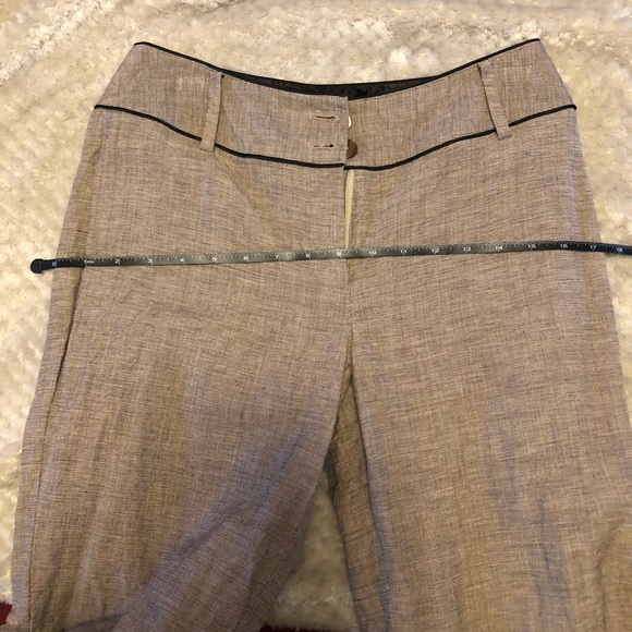 WHBM Brown Cream Tan Sand Pants - Picture 4 of 9